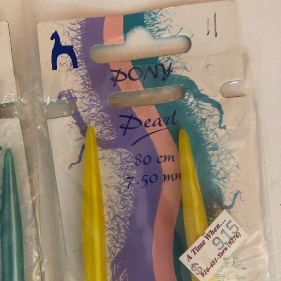 🛒 $12 - Knitting needles circular 6.5mm, 7mm, 7.5mm #2410 - Picture 4 of 4